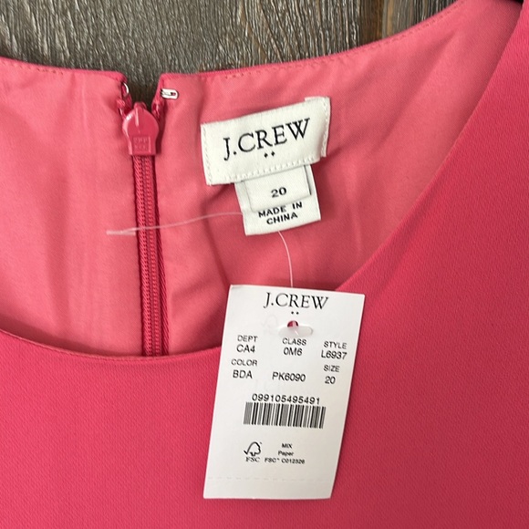 J. Crew pink shift dress - Picture 2 of 5